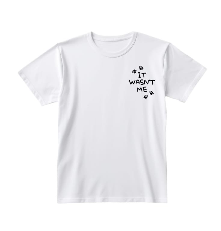 Short sleeve t-shirt-IT WASN'T ME-Variant 1