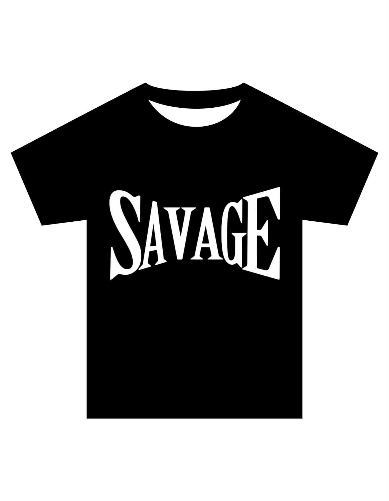 Short sleeve t-shirt-SAVAGE-Variant 1