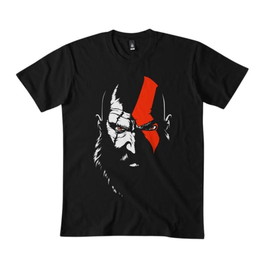 Round Neck Short sleeve T-Shirt-God of War
