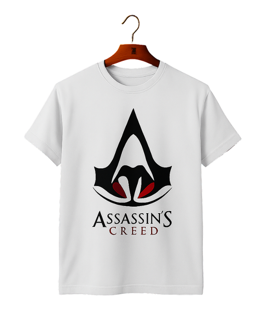 Round Neck Short sleeve T-shirt-Assasins Creed