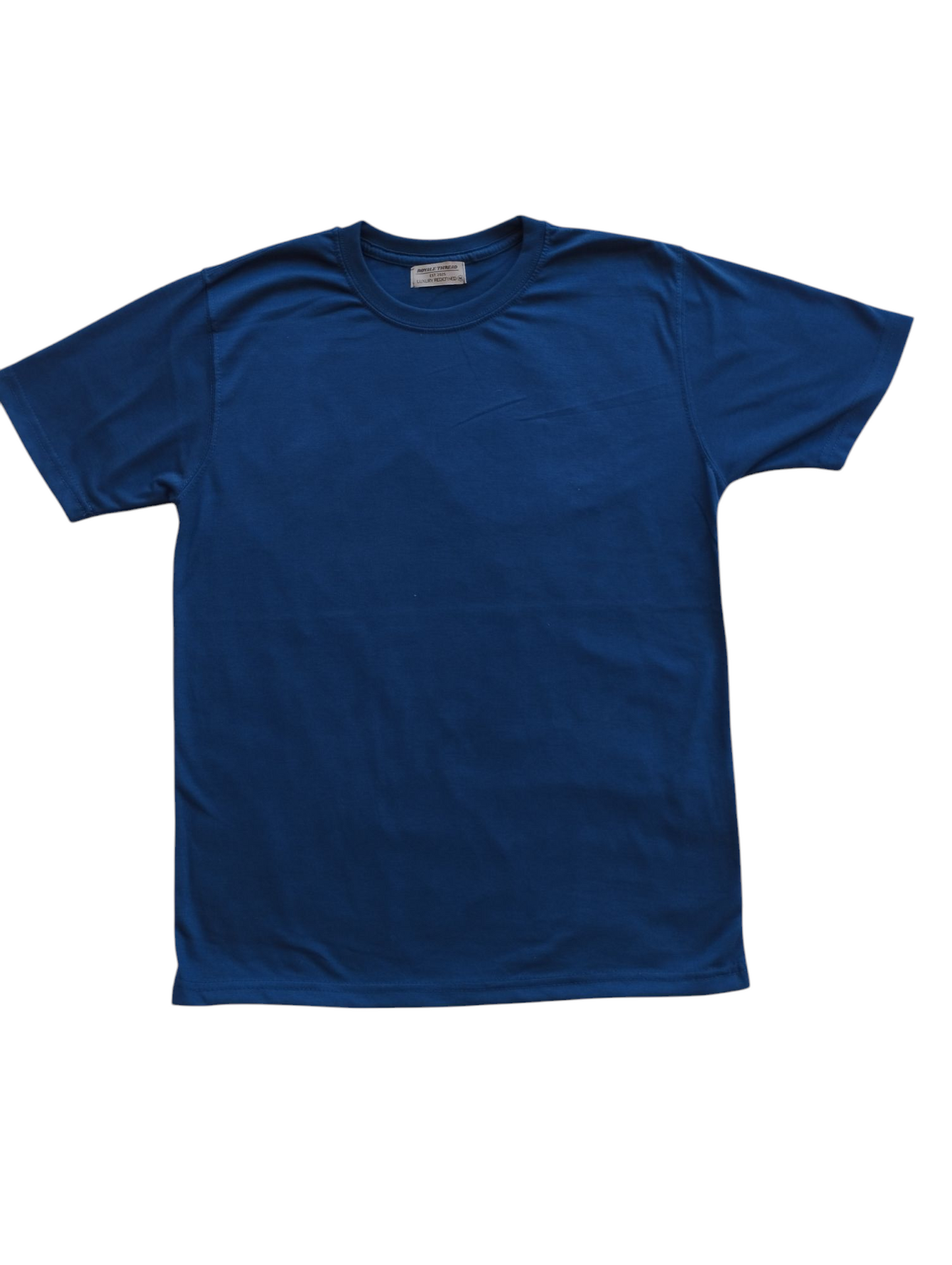Solid colour-Round Neck-T-Shirt