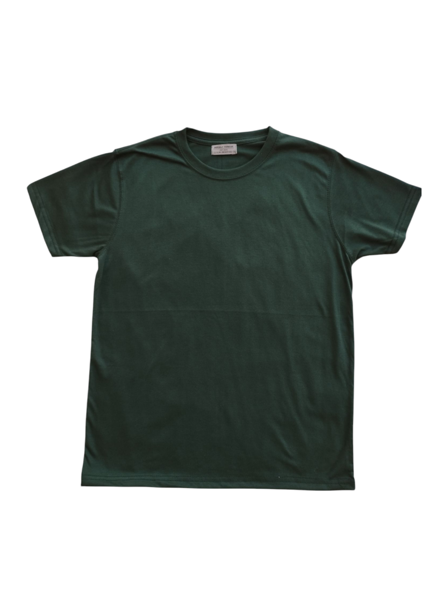 Solid colour-Round Neck-T-Shirt
