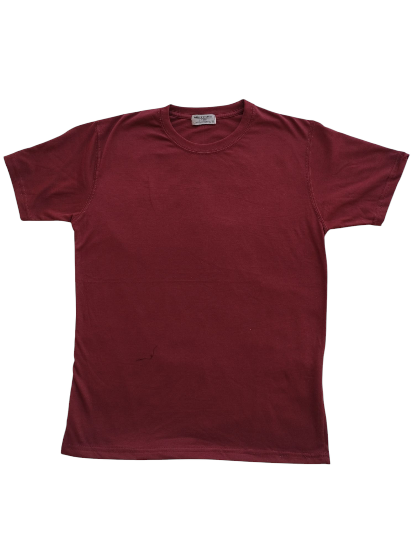 Solid colour-Round Neck-T-Shirt
